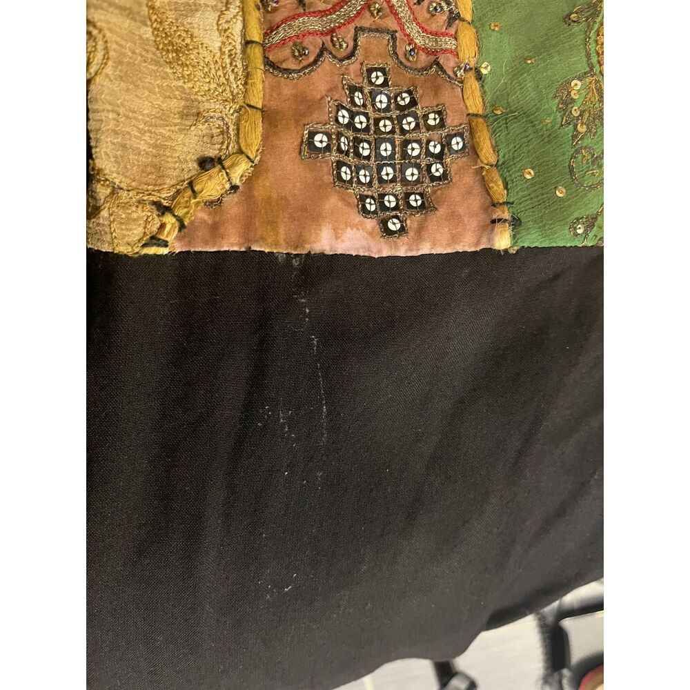 Vintage Marisol Beaded Patchwork Embroidered Tape… - image 7